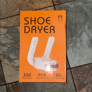 Boot:Shoe Dryer with smart Timing -Gray Multi Function, good for sport shoes NIB